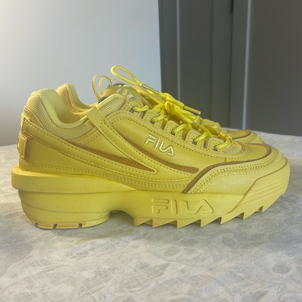 Women’s Fila Yellow Disruptor 2
